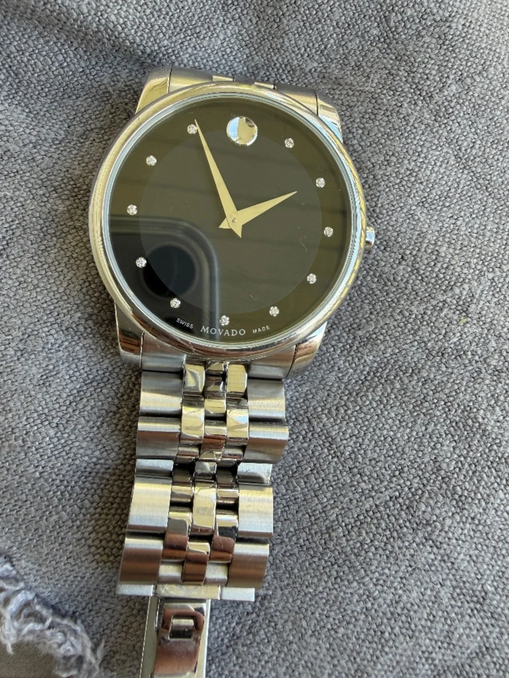 Movado diamond-dial model